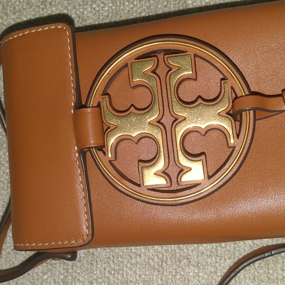 Tory Burch Brown Leather Crossbody Bag - Picture 4 of 10